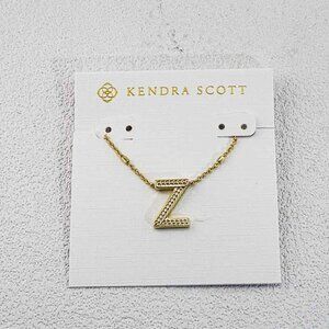 Kendra Scott Letter Necklace